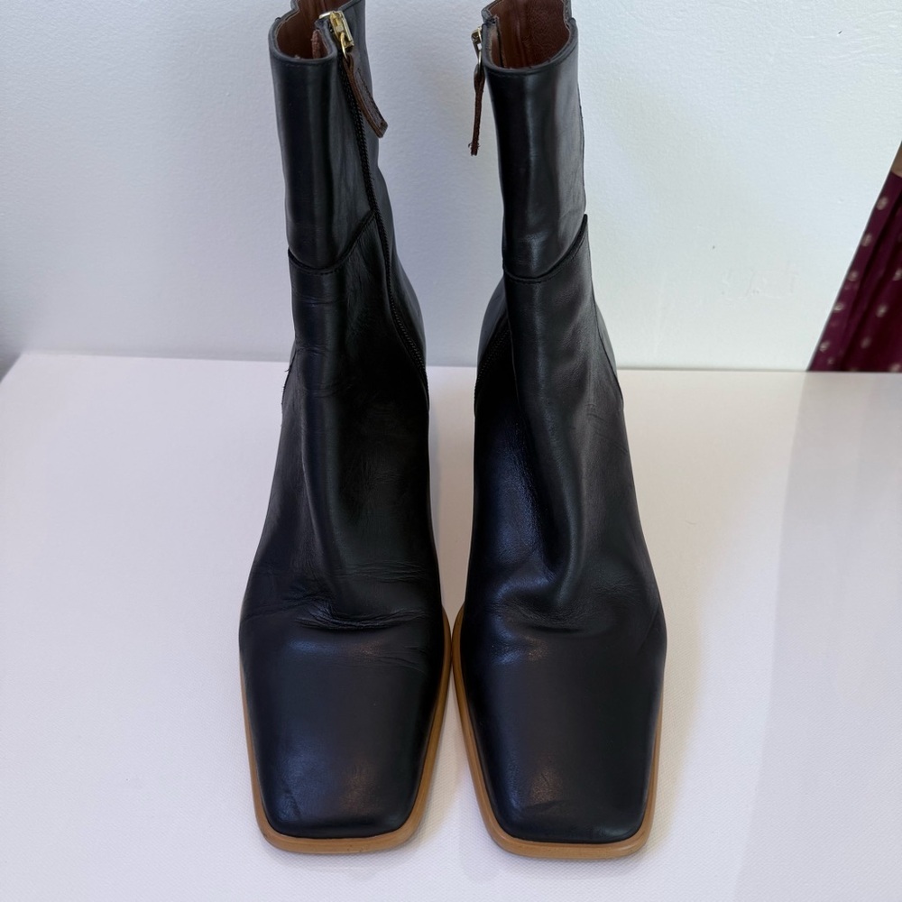 ALOHAS Black Heeled Boots - Picture 12 of 16